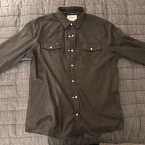 Men’s Poncho Outdoors Flannel Pearl Snap - XL Slim